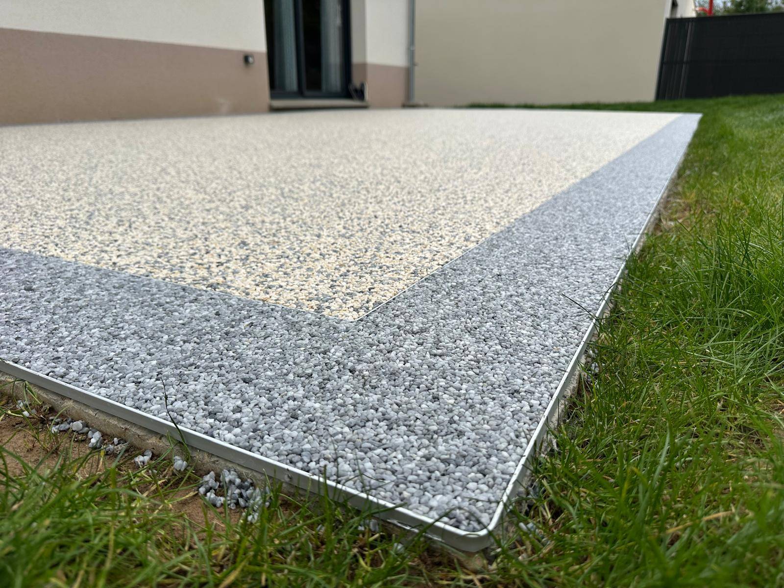Terrasse dans un jardin