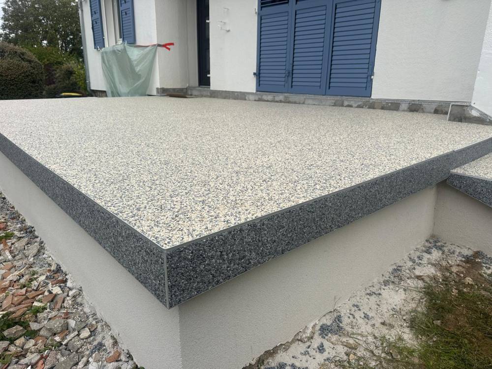Terrasse sur-élevée